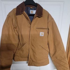 Brown Zip Up Carhartt Jacket - HAS INTERNAL TARES